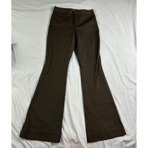 Banana Republic Women's Flared Stretchy Trouser Dress Pants Size 2 Black